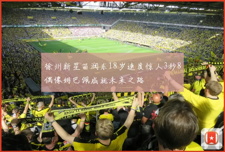 徐州新星苗润东18岁速度惊人3秒8偶像姆巴佩成就未来之路